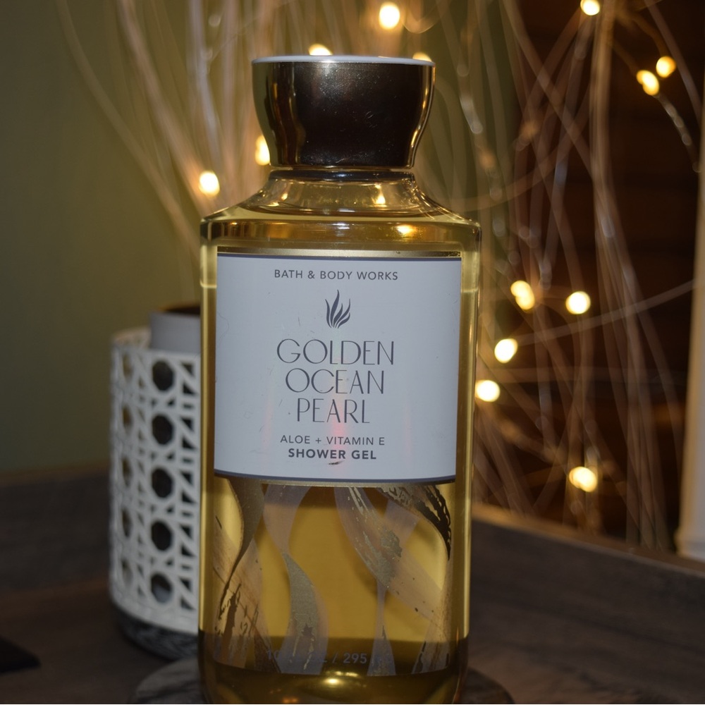 BBW Golden Ocean Pearl shower gel
